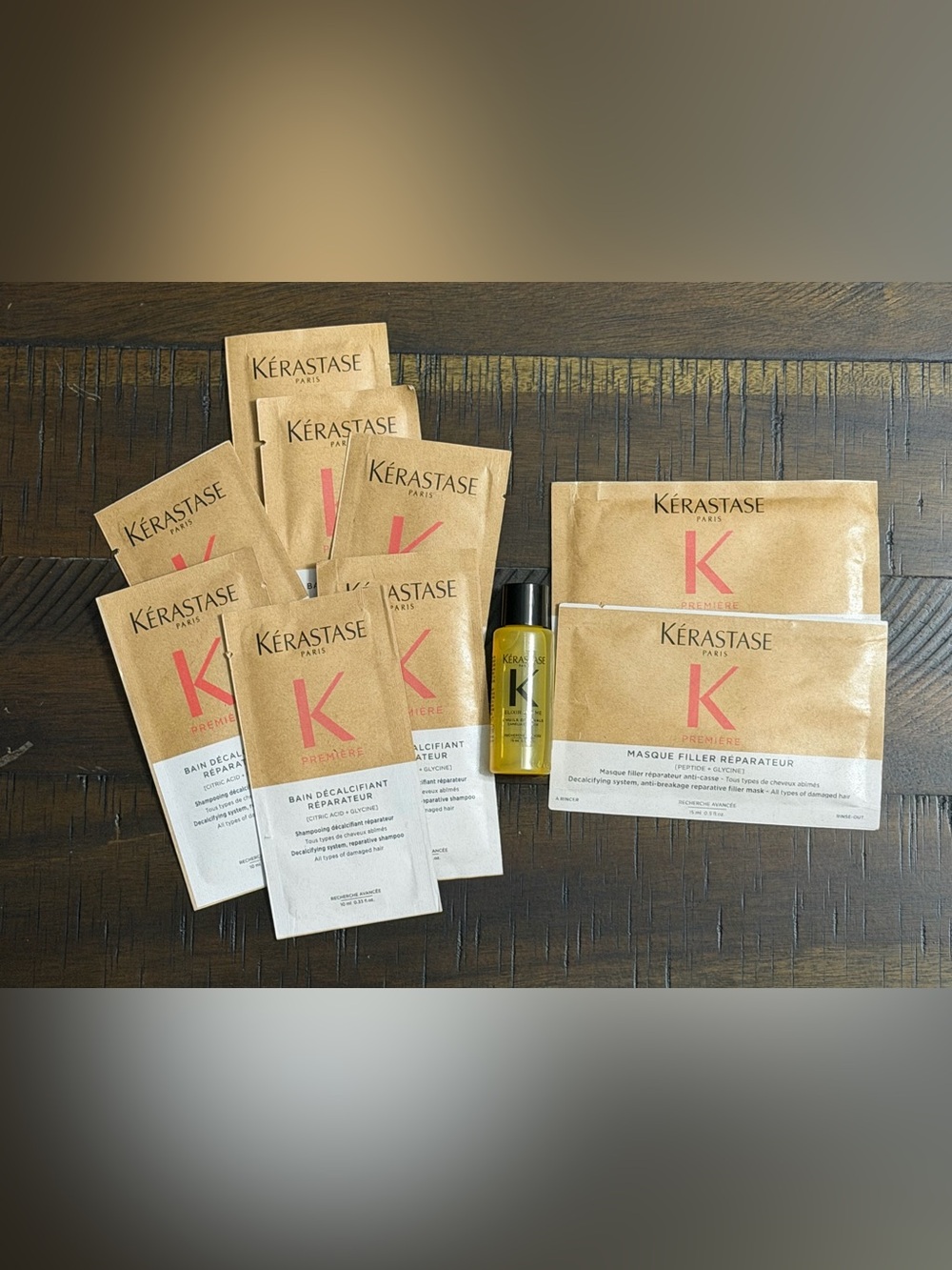 Kérastase Première Bain Shampoo- Reparative Masque & K Elixir Oil